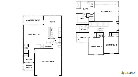Floorplan - 505 Hector Loop, Georgetown, TX 78626 photo 1 of 1