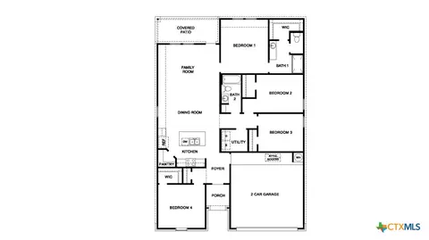 Floorplan - 140 Candy St, Georgetown, TX 78626 photo 1 of 1