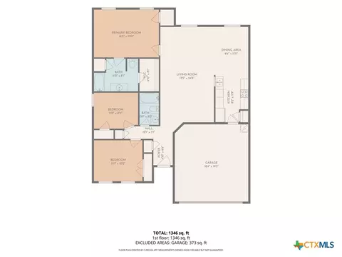Floorplan - 186 Talon, Luling, TX 78648 photo 1 of 1