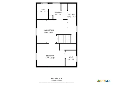 Floorplan - 2601 2603 Summer Ave, Waco, TX 76708 photo 3 of 4