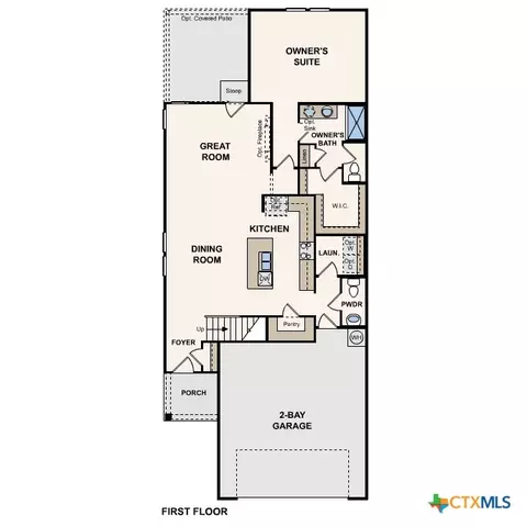 Floorplan - 200 Firefox Way, Jarrell, TX 76537 photo 1 of 2