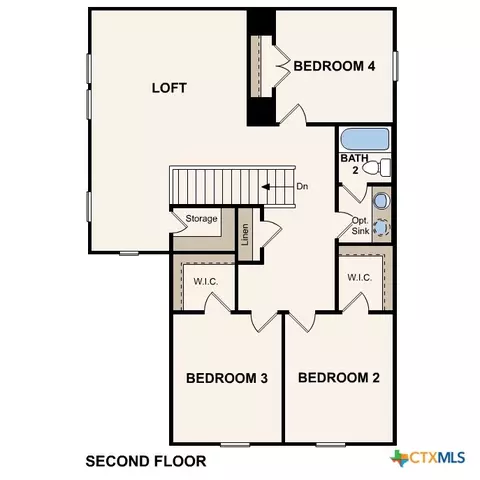 Floorplan - 200 Firefox Way, Jarrell, TX 76537 photo 2 of 2