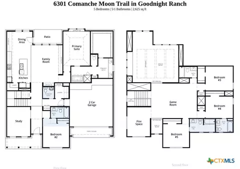Floorplan - 6301 Comanche Moon Trl, Austin, TX 78747 photo 1 of 1