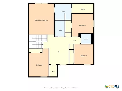 Floorplan - 8915 Misty Pine Dr, Temple, TX 76502 photo 3 of 6