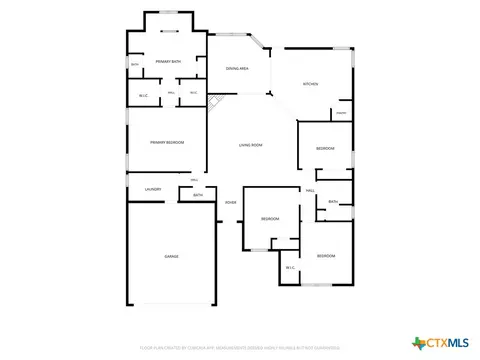 Floorplan - 2014 Rustic Manor Dr, Temple, TX 76502 photo 1 of 1