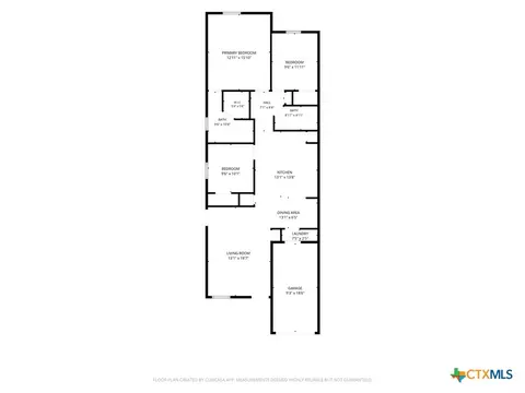 Floorplan - 4027 Keller Rd, Temple, TX 76504 photo 1 of 2