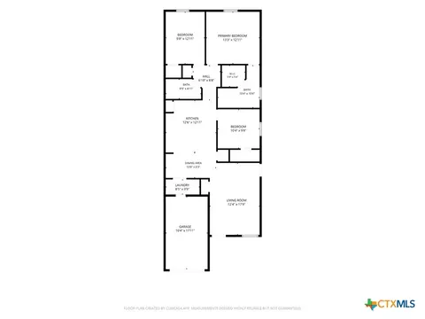 Floorplan - 4027 Keller Rd, Temple, TX 76504 photo 2 of 2