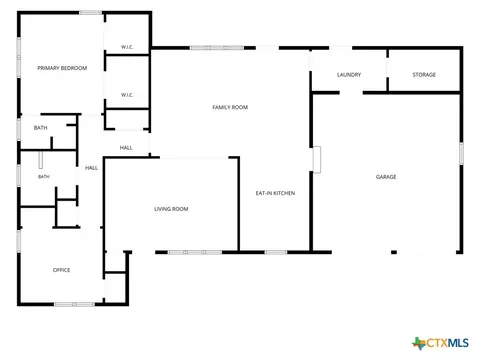 Floorplan - 307 E Zenith Ave, Temple, TX 76501 photo 1 of 1