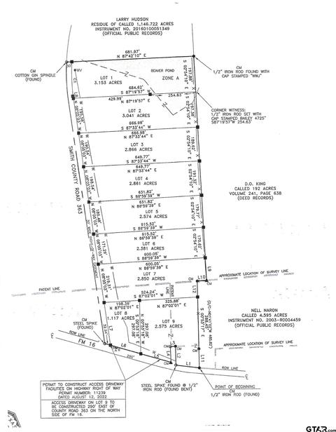 lot4 NE Tbd Ne Cr 363, Winona, TX 75792
