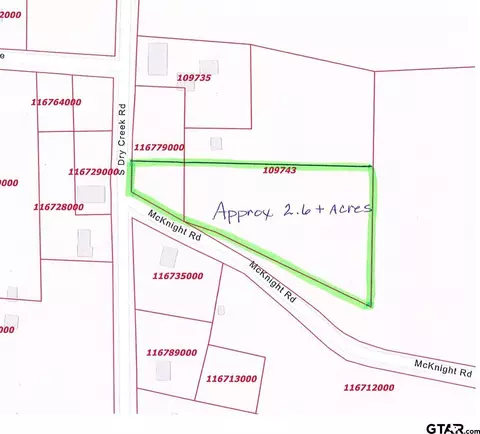 Abst 862tr 2d&4 Dry Creek, Gallatin, TX 75764