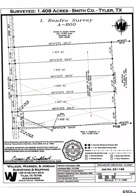 tbd County Road 389, Tyler, TX 75705