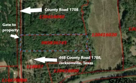 tbd County Road 1708, Jacksonville, TX 75766