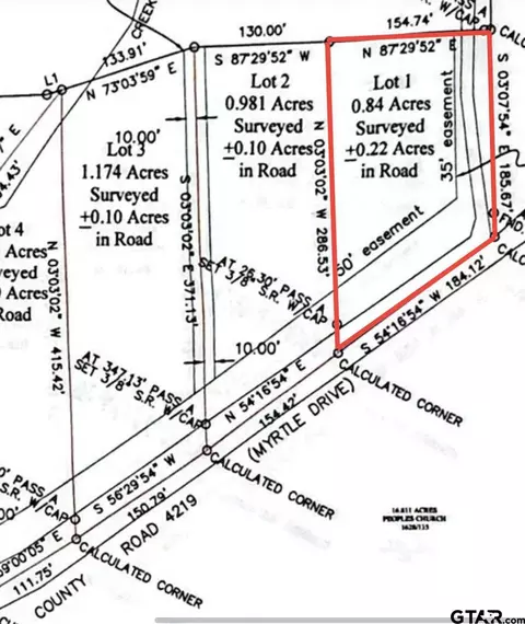 tbd Cr 4209 #LOT 1, Jacksonville, TX 75766