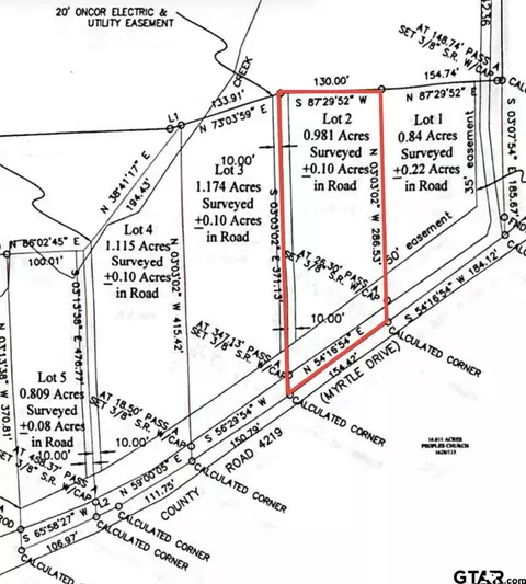 tbd Cr 4209 #LOT 2, Jacksonville, TX 75766