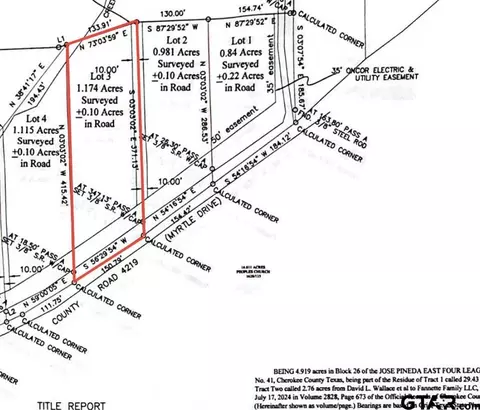 tbd Cr 4209 #LOT 3, Jacksonville, TX 75766