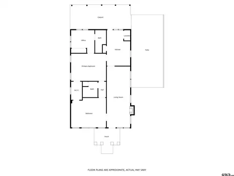 Floorplan - 1508 Alpine Rd, Longview, TX 75601 photo 1 of 1