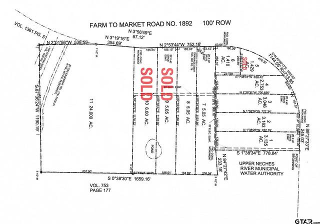 Lt 7 O- Tbd Fm 1892, Frankston, TX 75763