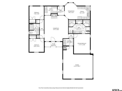 Floorplan - 601 Kickapoo St, Chandler, TX 75758 photo 1 of 1
