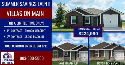 1610 Meadow Ln, Whitehouse, TX 75791
