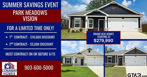 1115 Park Meadows Dr, Whitehouse, TX 75791