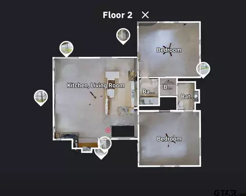 Floorplan - 338 Hideaway Ln Central, Hideaway, TX 75771 photo 1 of 2