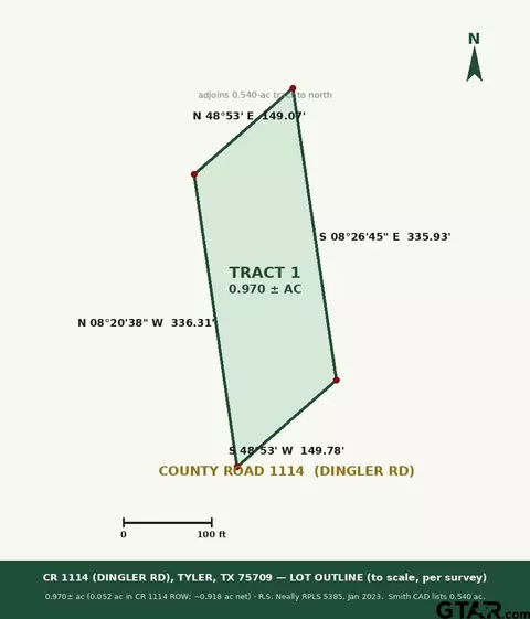 tbd C R 1114, Tyler, TX 75709
