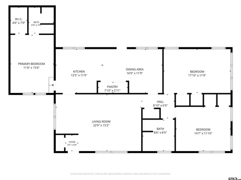 Floorplan - 1908 5th, Tyler, TX 75701 photo 1 of 1