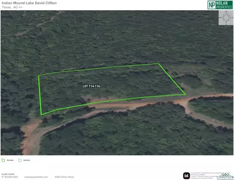 tbd Indian Mound Lake Lots 114 115 And 116, Hawkins, TX 75765
