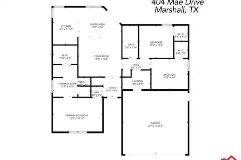 404 Mae Dr, Marshall, TX 75672 photo 26