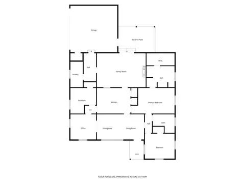 Floorplan - 801 Park St, Gilmer, TX 75644 photo 1 of 1