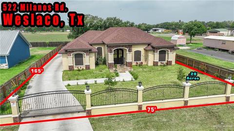 522 S Milanos Rd, Weslaco, TX 78596