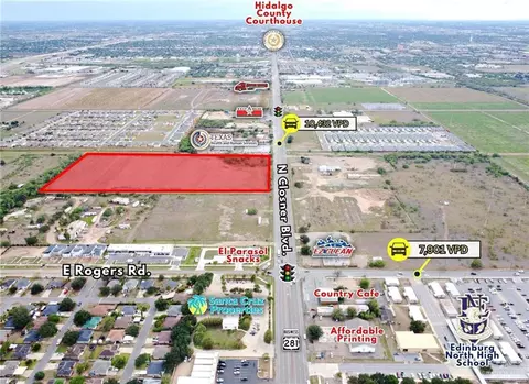 N. Closner Boulevard, Edinburg, TX 78542