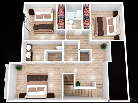 Floorplan - 2800 Stablewood, Mission, TX 78572 photo 2 of 3