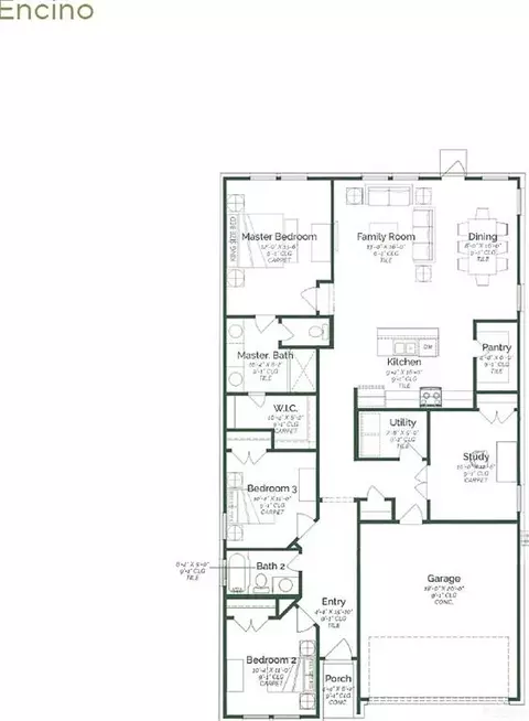 Floorplan - 8314 N 34th Ln, Mcallen, TX 78504 photo 1 of 1