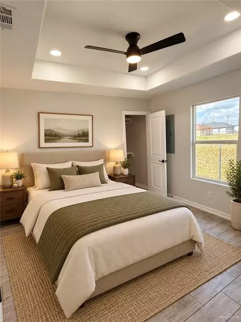 Bedroom - 217 Risueno Ave, Donna, TX 78537 photo 3 of 4