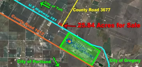 Nw Corner Hwy 181 & County Rd 3677, Gregory, TX 78359
