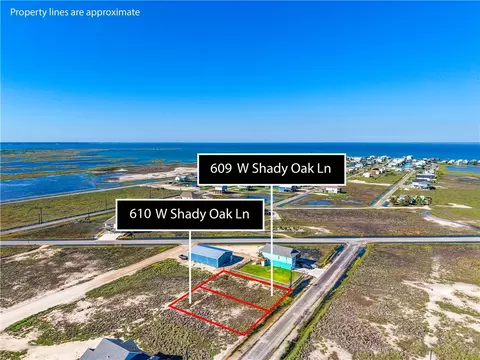 609 W 610 W Shady Oak, Rockport, TX 78382