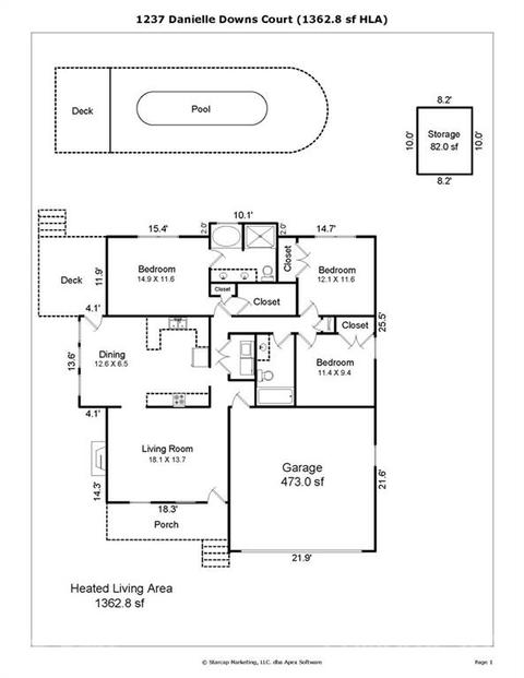 1237 Danielle Downs Ct, Concord, NC 28025 photo 35