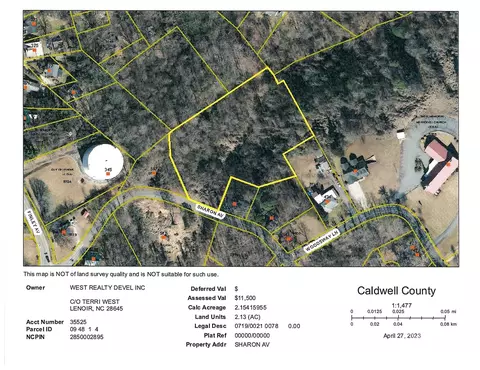 Sharon Avenue, Lenoir, NC 28645