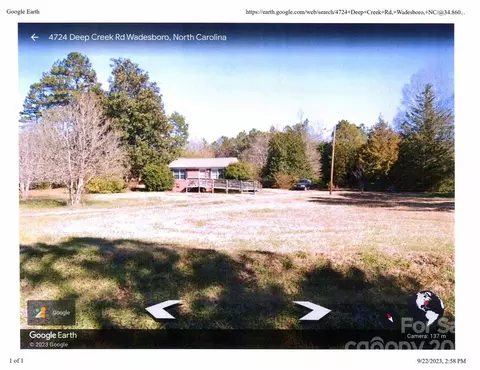 4724 Deep Creek Rd, Wadesboro, NC 28170