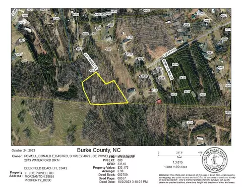 Joe Powell Road, Morganton, NC 28655