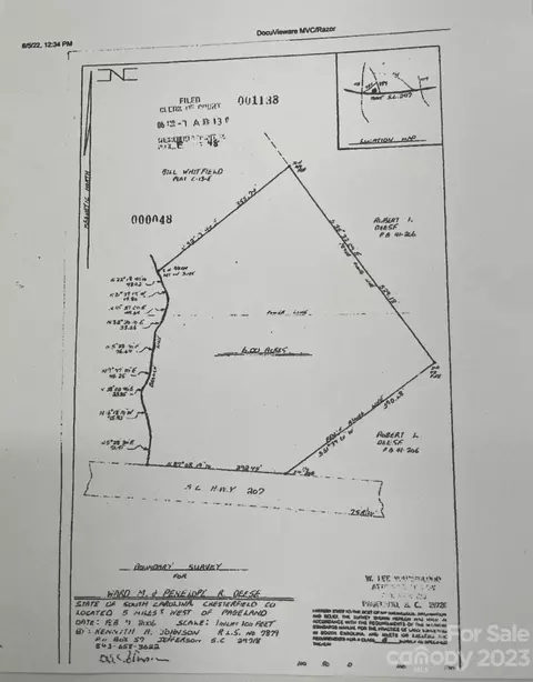00 Hwy 207 Hwy, Pageland, SC 29728
