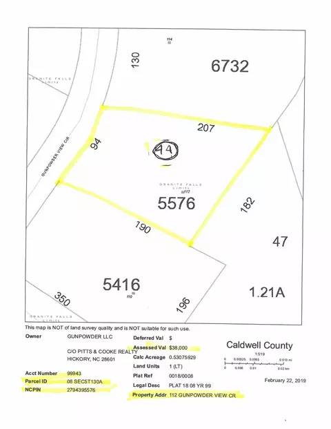 112 Gunpowder View 44 Cir #44, Granite Falls, NC 28630