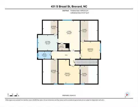 Floorplan - 433 S Broad St, Brevard, NC 28712 photo 2 of 3