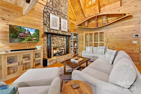 Living - 281 Canoe Dr, Mill Spring, NC 28756 photo 1 of 5