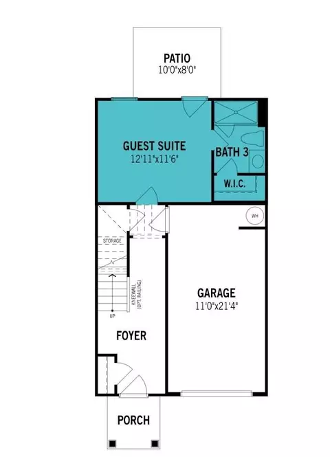 Floorplan - 1238 Keydet Dr, Charlotte, NC 28216 photo 1 of 2