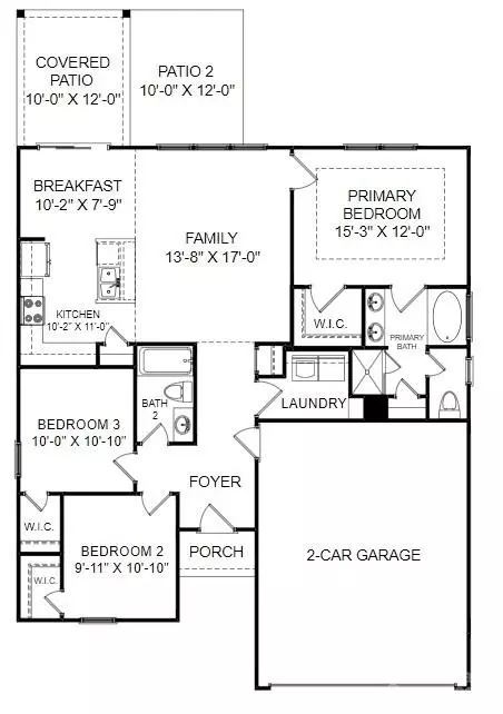 Floorplan - 8196 Mccormick St, Terrell, NC 28682 photo 1 of 2