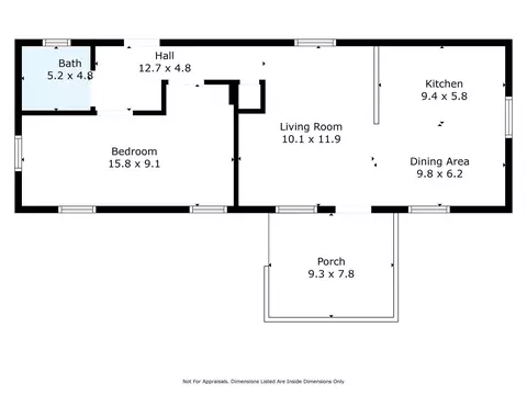 Floorplan - 1730 Judes Gap Rd, Mill Spring, NC 28756 photo 1 of 1