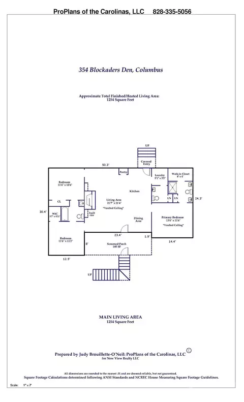 Floorplan - 354 Blockaders Den, Columbus, NC 28722 photo 1 of 1