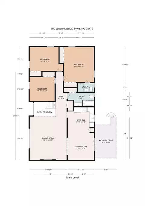 Floorplan - 100 Jasper Lea Dr, Sylva, NC 28779 photo 2 of 3